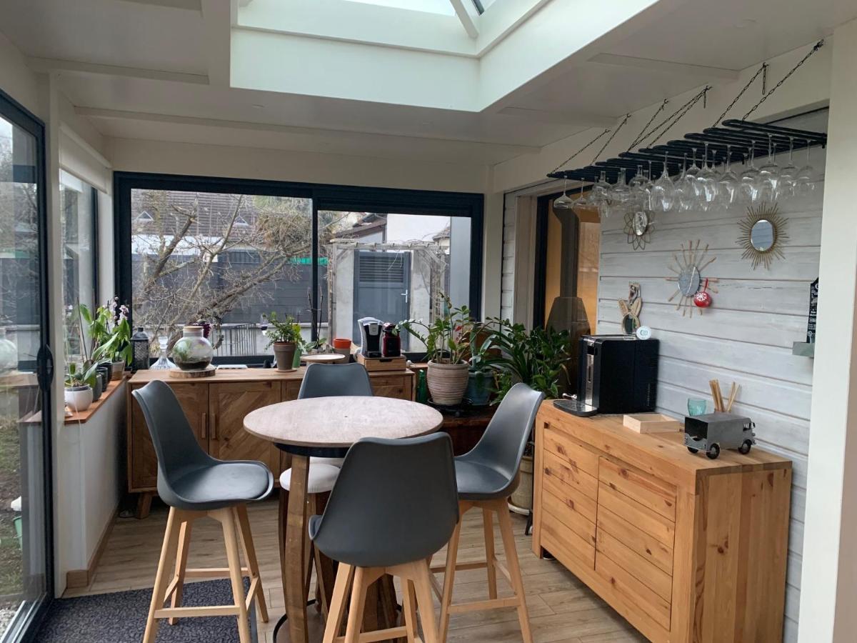Maison Et Jardin 10 Personnes Proche Paris Sarcelles Esterno foto